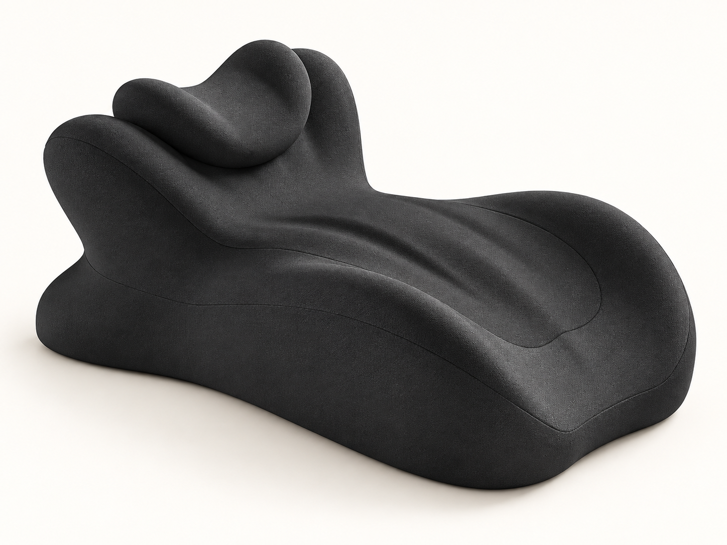 AurisUS Comfort Support Pillow in Black